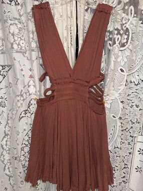 Free People feel the Flava fit flare dress